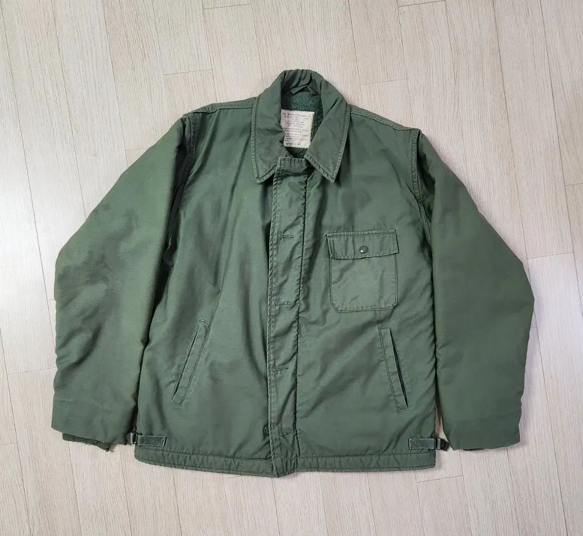 US Navy A-2 deck jacket L