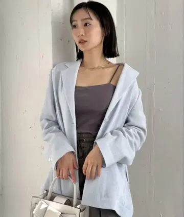 미사용급 2025년식 프레이아이디 사이드 벤트 카라미 싱글 자켓