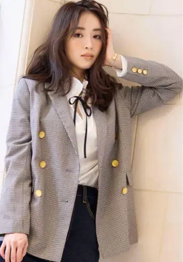 SNIDEL Sustainable 더블 자켓