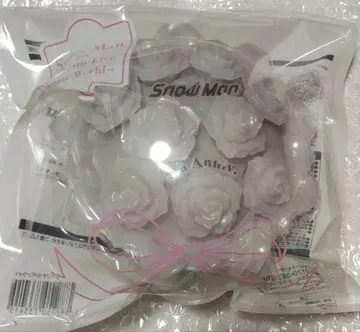 Snow Man 장미형 응원봉 액세서리