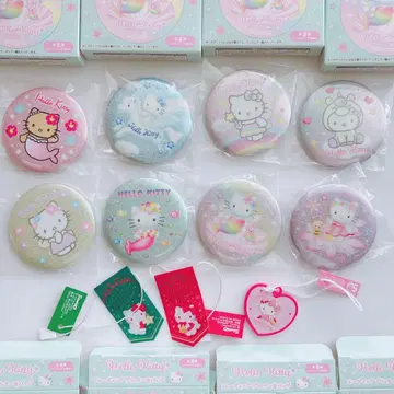 산리오 판타지 헬로키티 Kitty 캔뱃지 컴플리트