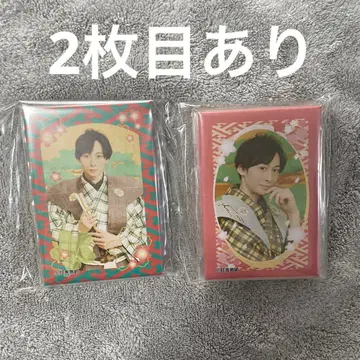 광언 남자 다나카 료세이 스퀘어 캔뱃지 4개 세트