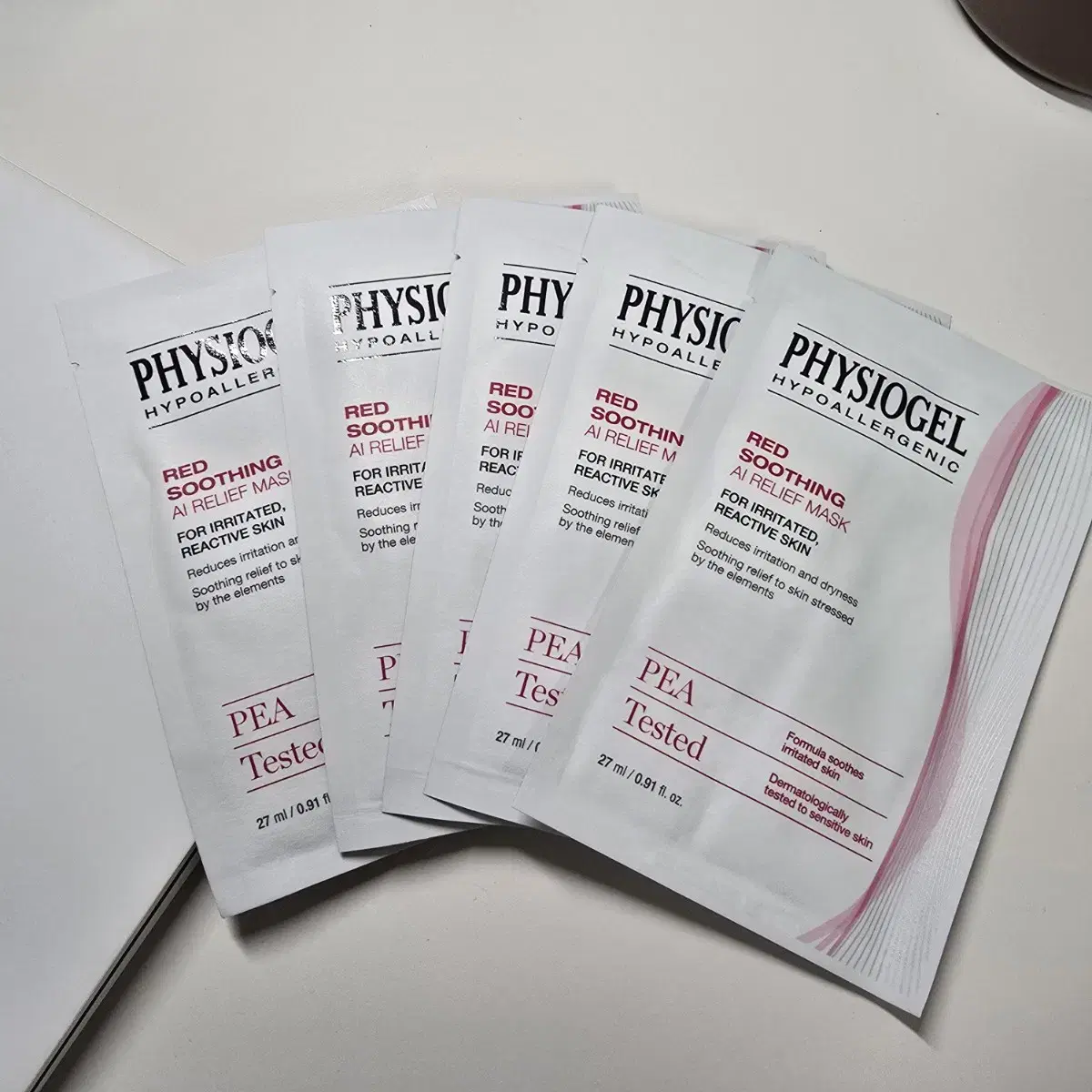Physiogel Red Soothing Mask Pack 5 sheets