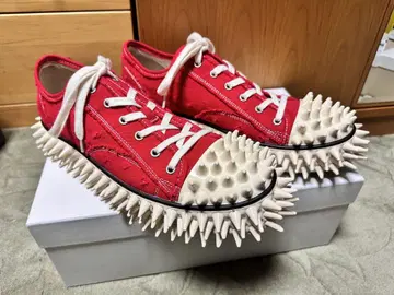 doublet spiky canvas sneaker 빨간색 28H 새상품
