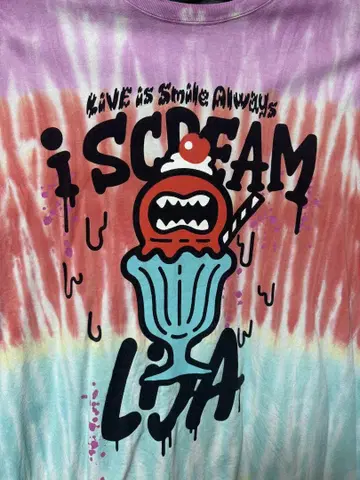 LiSA 무도관 iSCREAM 티셔츠 프리 사이즈