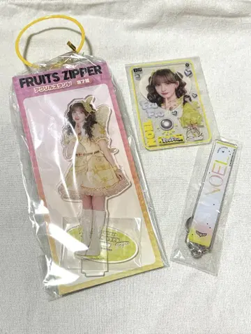 FRUITS ZIPPER 아크릴 스탠드 하야세 노엘 GiGO 한정판