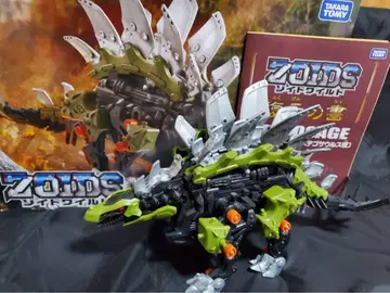ZOIDS 조이드 와일드 스테고제 조립 완료 상자, 설명서 포함