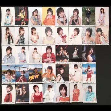 7536 모닝구무스메. 후지모토 미키 브로마이드 37장 세트