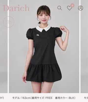 Darich 벌룬 폴로 미니 원피스