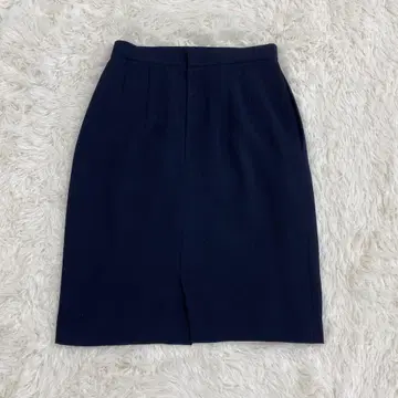 루이 샨탄] 타이트 스커트 (36) 네이비 / 일본제 / 무지 / 심플