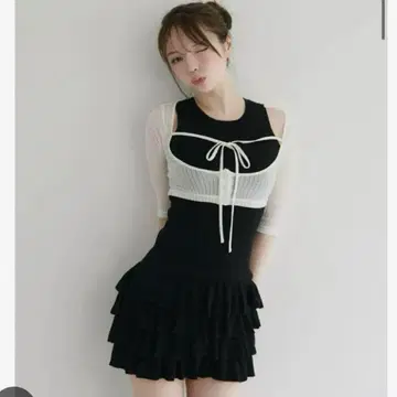 앤드메리 소피아 프릴 세트 드레스