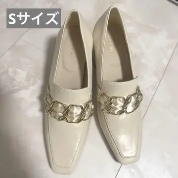 RANDA 골드 체인 로퍼 S 사이즈