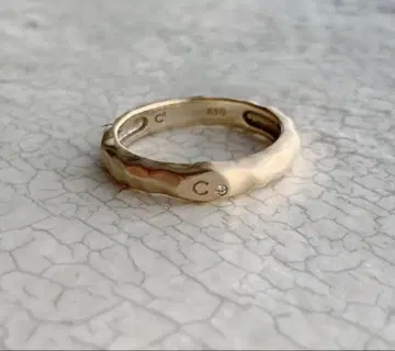 CHIEKO+ K10YG initial base ring 치에코 플러스