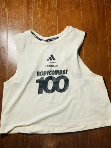 아디다스 BODYCOMBAT 100 탱크탑 L 크림