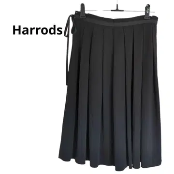 익명 배송 Harrods 해롯츠 블랙 검정 프리 사이즈 스커트