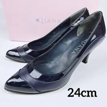 808 DIANA 다이애나 스틸레토 펌프스 네이비 24cm