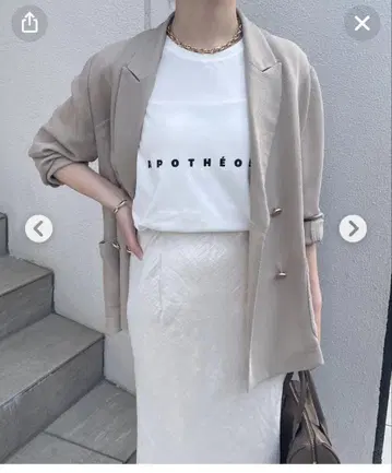 콜라주 개럴개런트 메쉬 더블 자켓