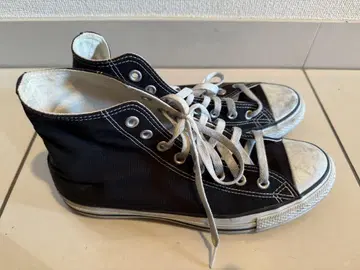 컨버스 블랙 하이컷 스니커즈 ALL STAR