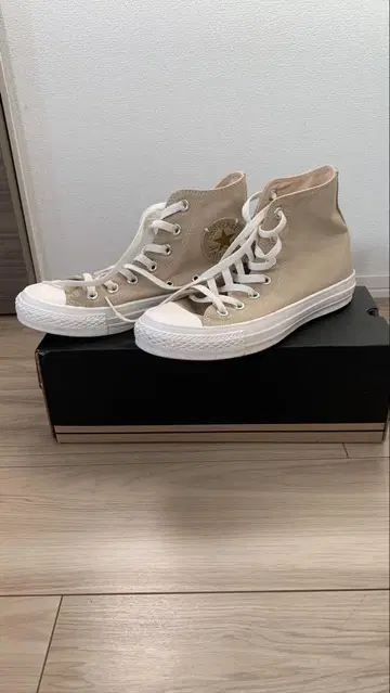 컨버스 하이컷 베이지