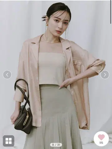 anuans 시어 테일러드 셔츠