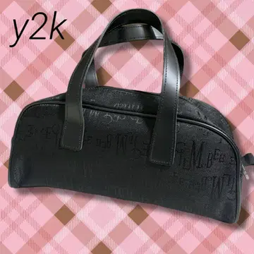 y2k 갸루 헤이세이 다크 코어 화이트 세실 맥비 백 가방 가늘고 긴