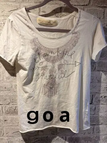 goa 티셔츠 반팔 y2k