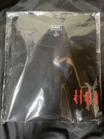 HANA 로고 티셔츠 L 사이즈