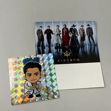 KINGDOM OMI 홀로그램 스티커