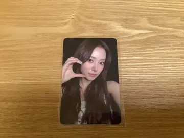 MEOVV 안나 EVERLINE 앨범 혜택 트레이딩 카드