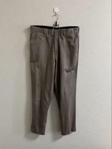 베이지 팬츠 슬랙스 캐주얼 포멀