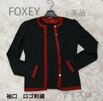 새상품급 FOXEY 앙상블 니트