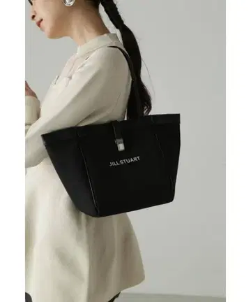 JILLSTUART 폴드 로고 토트