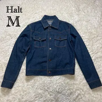Japanese vintage Halt 데님 자켓 데님 자켓 아우터