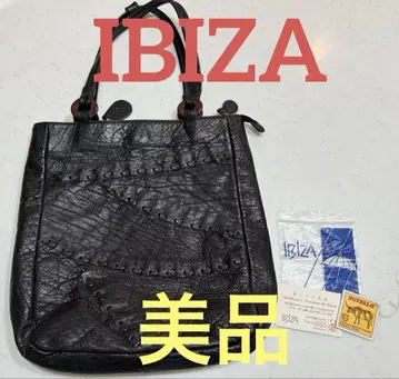 이비자 IBIZA 토트백 검정 블랙 미사용