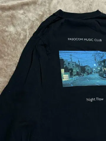 컴퓨터 음악 클럽 롱T Night Flow