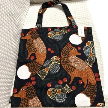 새상품 마리메꼬 marimekko 케툰말야 패브릭 백 북유럽