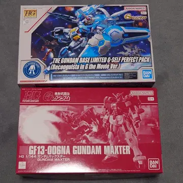 HG G-셀프 퍼펙트 팩 극장판 건담 맥스 터 2개 세트