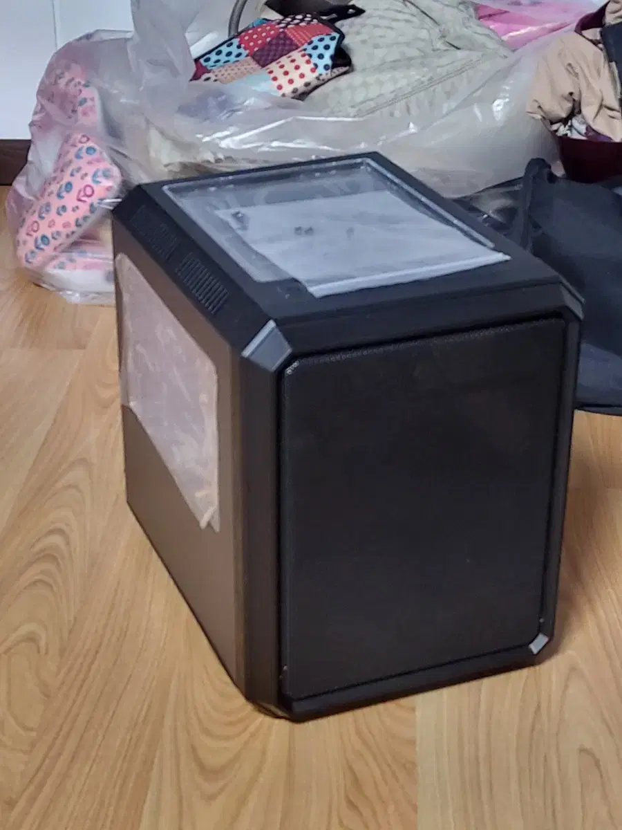 Case, motherboard, power supply, and CPU all in bulk.