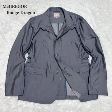 McGREGOR 배지 드래곤 스윙 탑 자켓 그레이