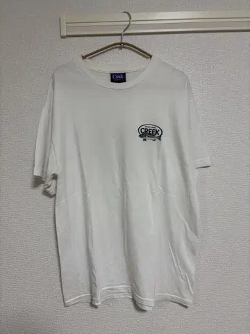 Creek 낚시 티셔츠 L 화이트