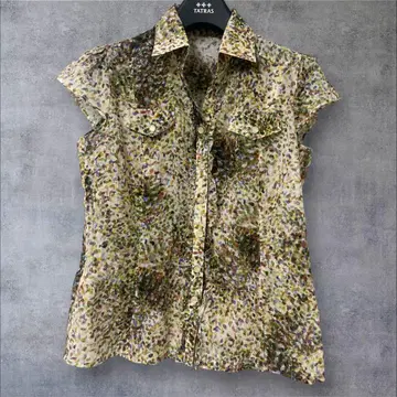 로샤스 반팔 블라우스 여성용 9호 사이즈 Rochas