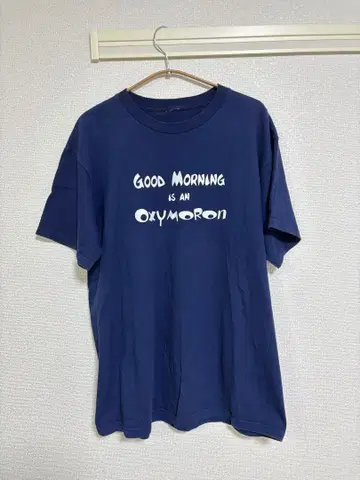구제 의류 GOOD MORNING OXYMORON 티셔츠