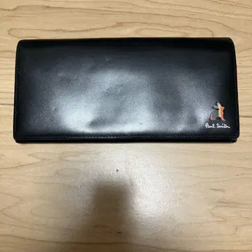 폴스미스 블랙 가죽 장지갑