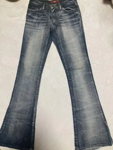 ANION jeans 부츠 컷 데미지 데님 28인치