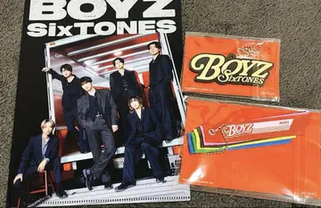 SixTONES BOYZ 혜택 3종 세트 미개봉