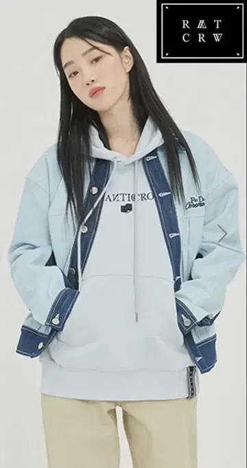 로맨틱 크라운 프라이데이 트럭커 재킷