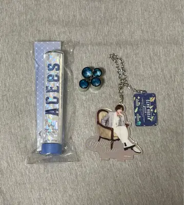 ACEes 응원봉 탑 사토 류가 아크링 키링
