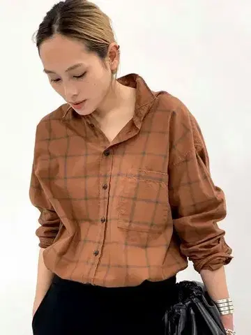 AP STUDIO 라빠르망 비에라 체크 셔츠