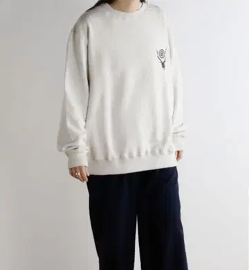 25SS 남쪽 2 서쪽 8 크루넥 스웨트 셔츠