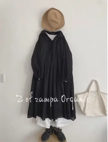 Z of zampa Organic |잔파 스키퍼 시어 셔츠 원피스